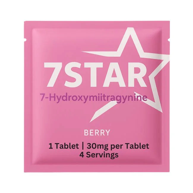 7 Star 7 Hydroxymitragynine Tablets 30mg 1 count