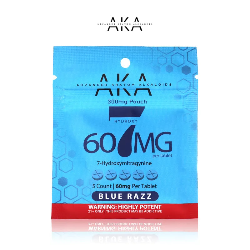 AKA 7 Kratom Tablets Hydroxy 60mg 5ct