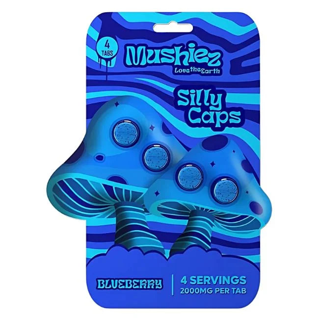 Mushiez Kream Silly Caps Mushroom 200mg Per Tablet 4 pk