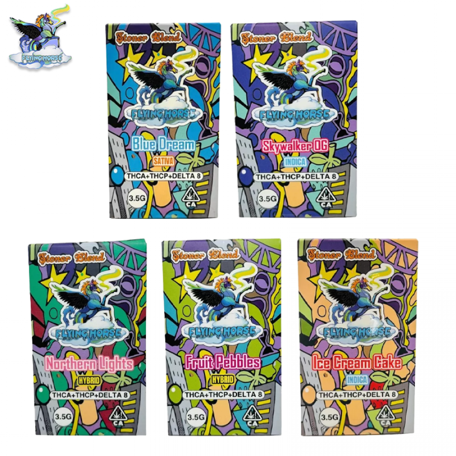Flying Horse Stoner Blend Delta Vape Cartridge 3.5 Gram