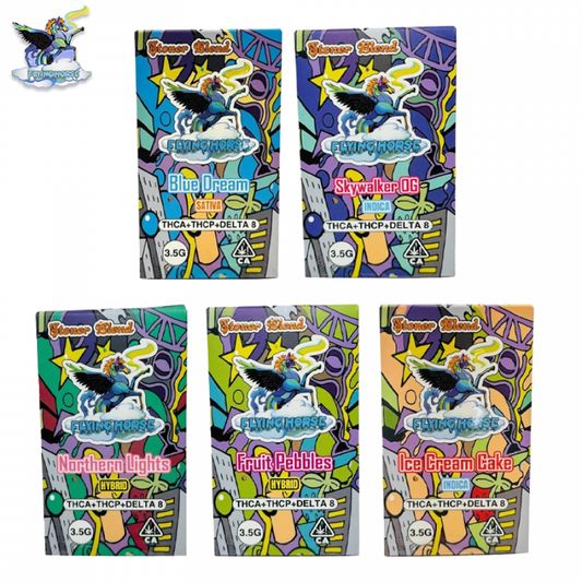 Flying Horse Stoner Blend Delta Vape Cartridge 3.5 Gram