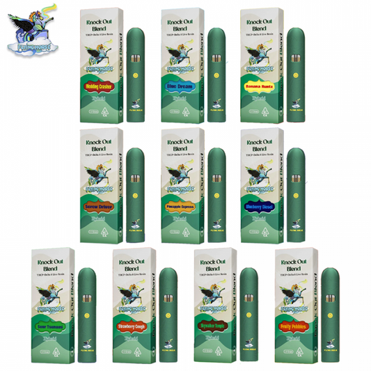 Flying Horse THCP Knock Out Blend Live Resin Delta Disposable Vape 3Gram