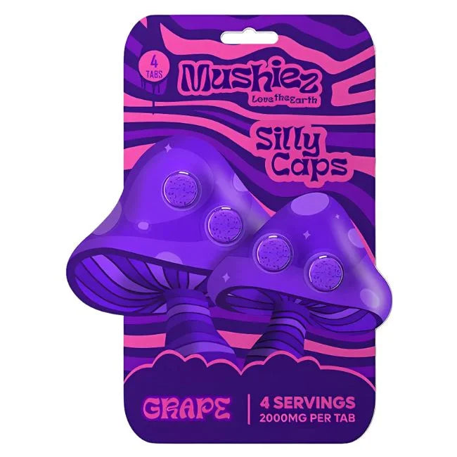 Mushiez Kream Silly Caps Mushroom 200mg Per Tablet 4 pk