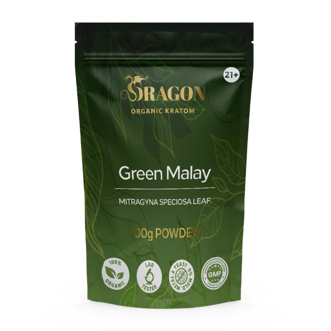 Green Malay Dragon Organic Powder Bag 100gm