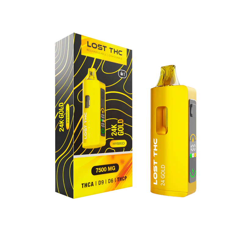 Lost THC V2 Gold Edition Disposable Vape 7.5GM