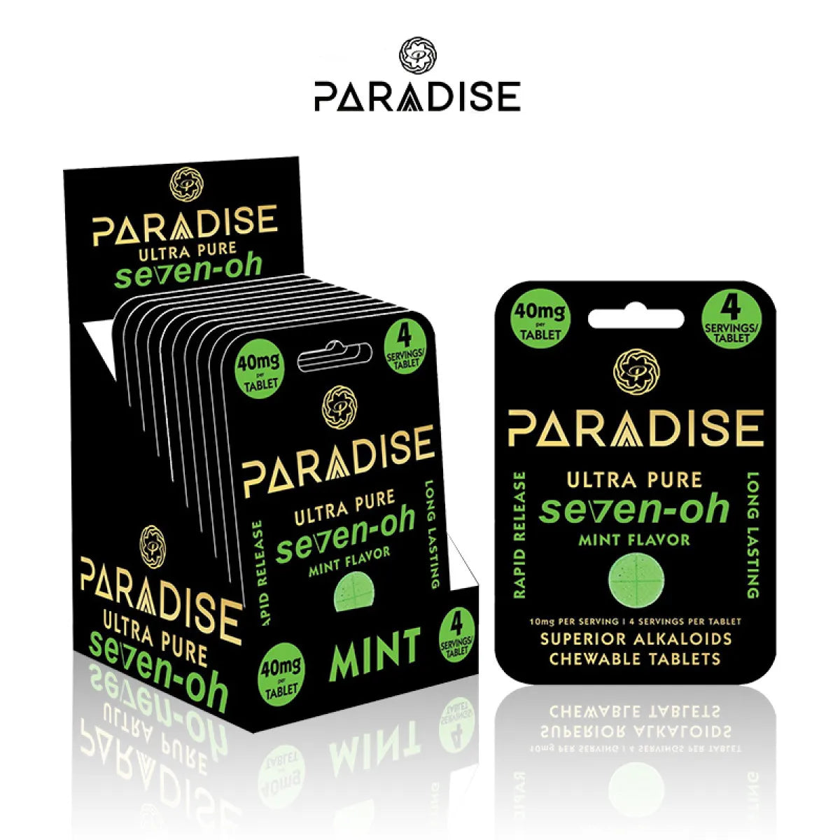 Paradise Kratom Tablets 40mg 1ct