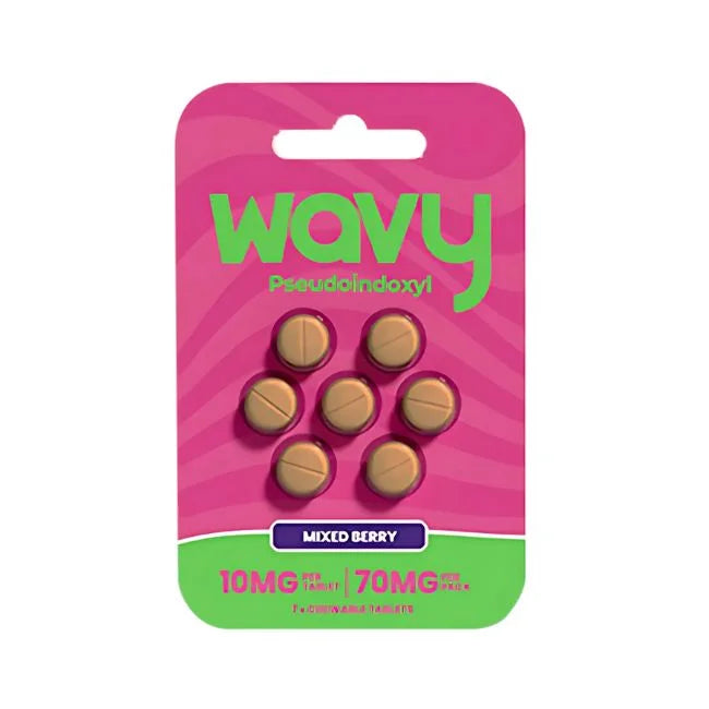 Wavy Pseudoindoxyl Kratom Tablet 10mg 7Pk