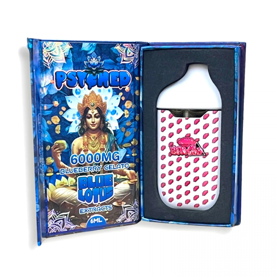 PSYCHED BLUE LOTUS EXTRACTS DISPOSABLE VAPE 6ML PSYCHED BLUE LOTUS EXTRACTS DISPOSABLE VAPE 6ML