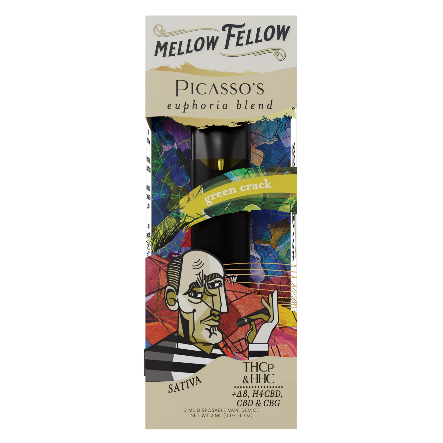 Mellow Fellow Disposable 2 ML Delta 8