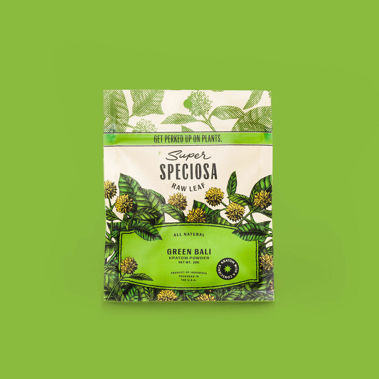 Super Speciosa Green Bali Kratom Powder