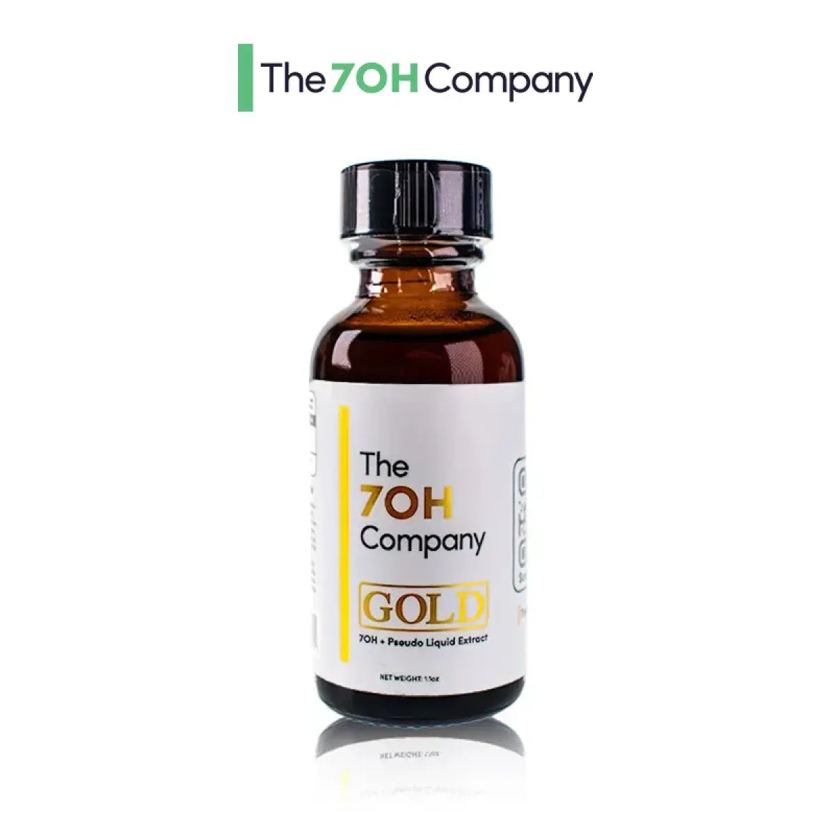 The 7oh Company 7 Hydroxy Pseudo Gold Kratom Shot 1.1 oz
