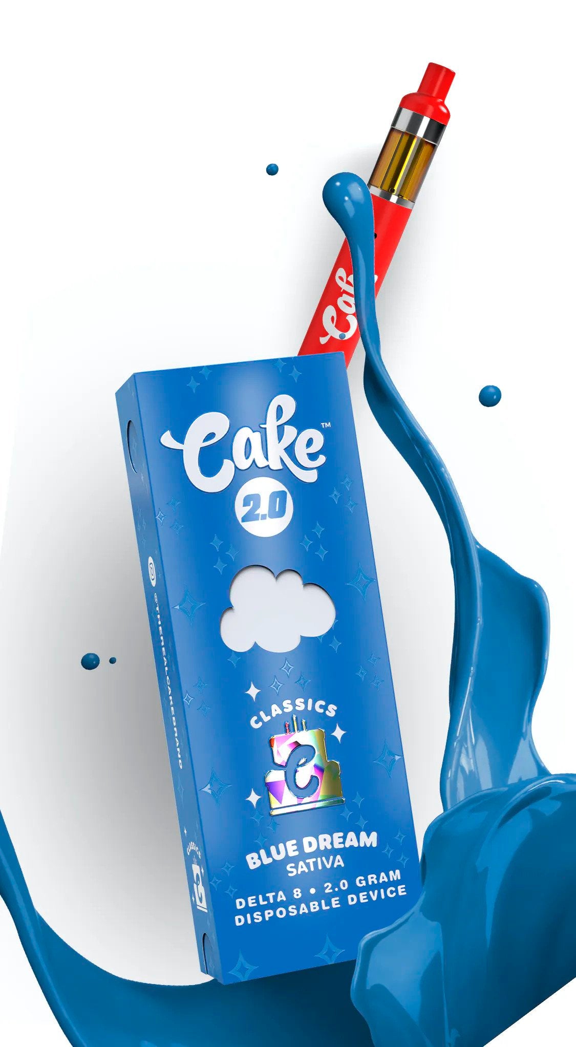 Cake Vape Pen Delta 8 Disposable 2.0g