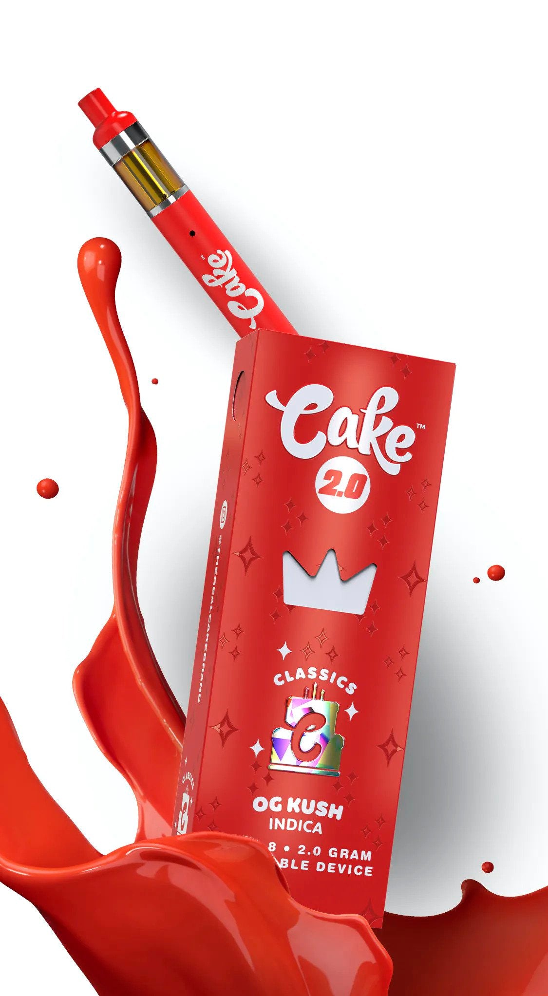 Cake Vape Pen Delta 8 Disposable 2.0g