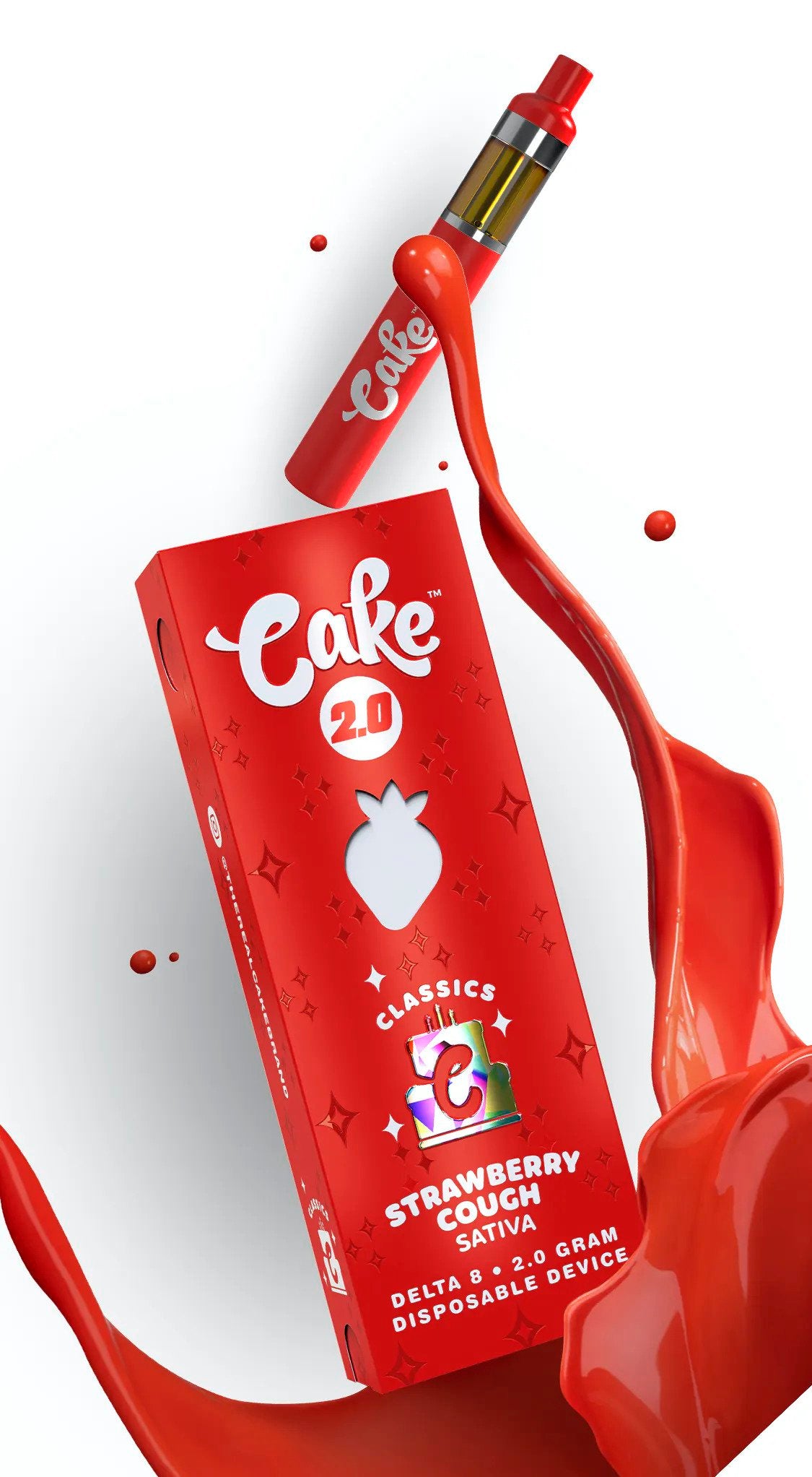 Cake Vape Pen Delta 8 Disposable 2.0g