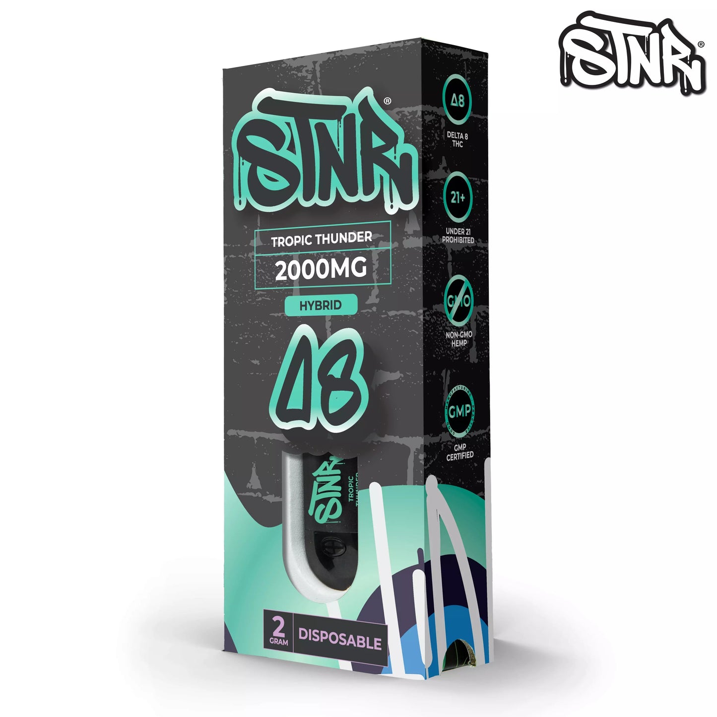 Tropic Thunder STNR Delta 8 Disposable Vape 2.0 G