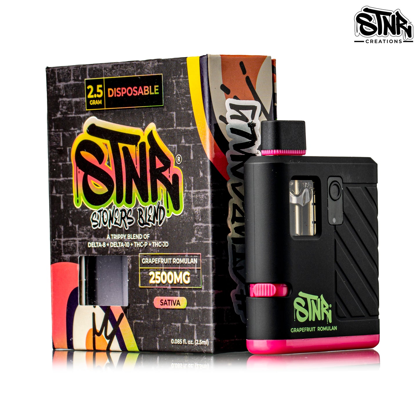 Grapefruit Romulan STNR Stoners Blend Disposable Vape 2.5G