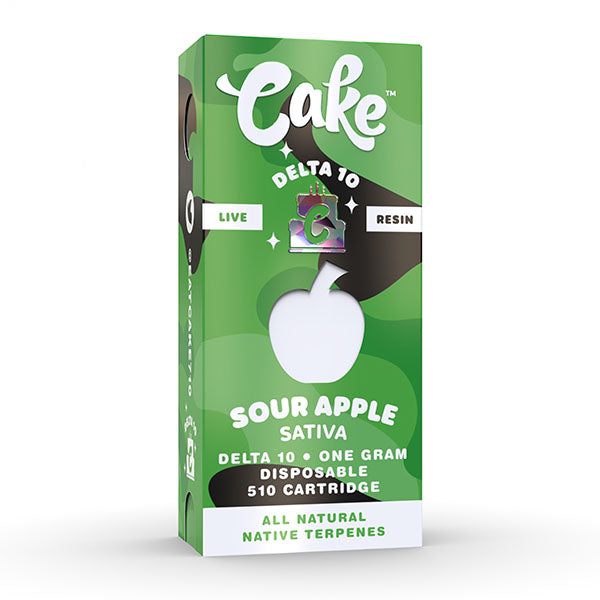 Cake Live Resin Delta 10