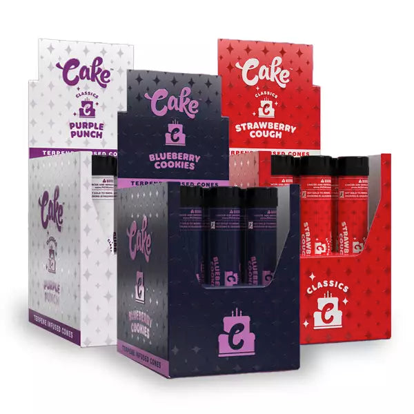 Cake Terpene Infused Cones