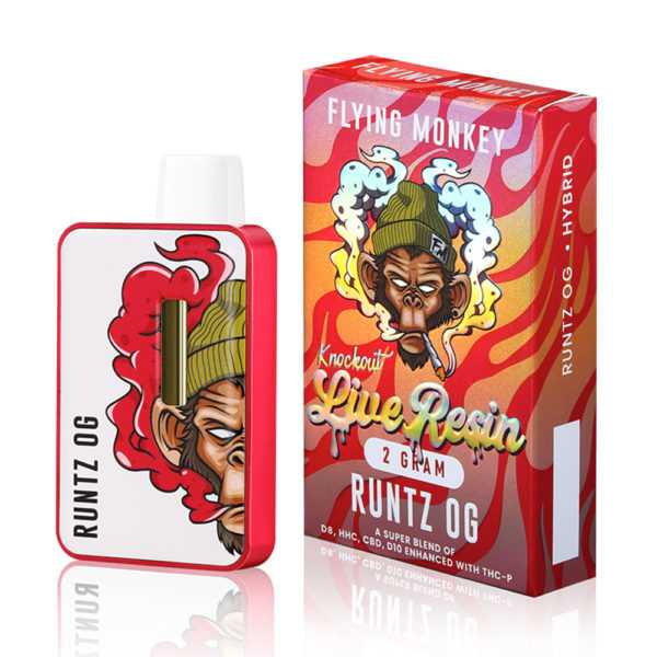 Flying Monkey Live Resin Knockout Blend Disposable Vape | 2000mg