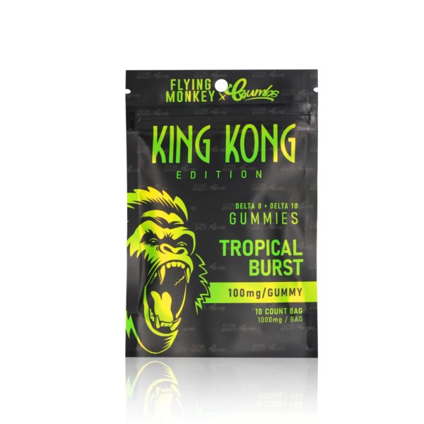 Flying Monkey x Crumbs King Kong Gummies | 1000mg