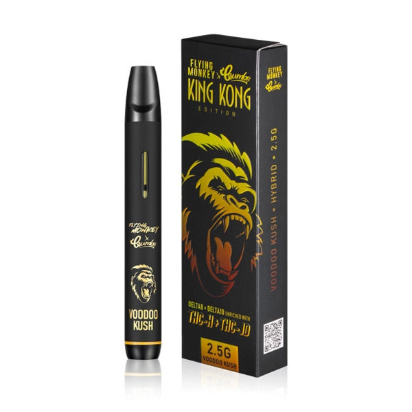 Flying Monkey x Crumbs King Kong THCH + THCJD Disposables