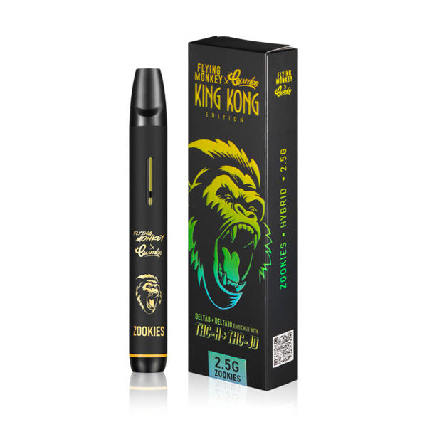 Flying Monkey x Crumbs King Kong THCH + THCJD Disposables