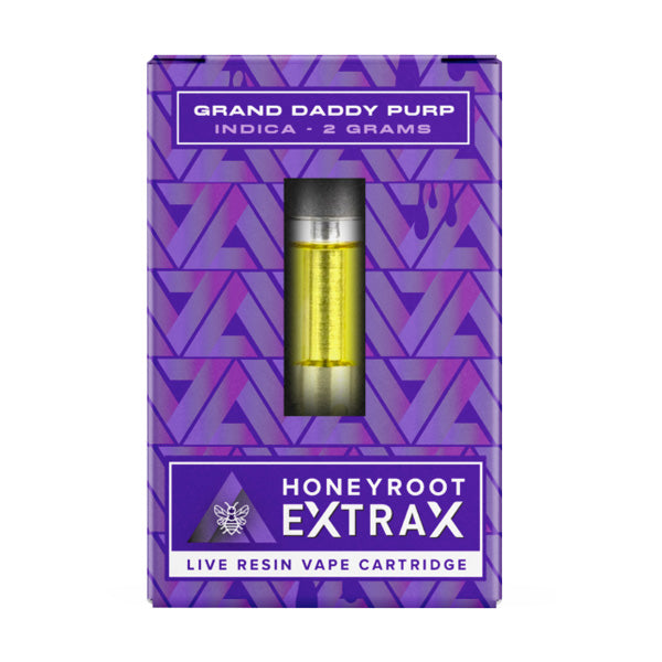 Honeyroot Extrax Live Resin Cartridges | 2 grams