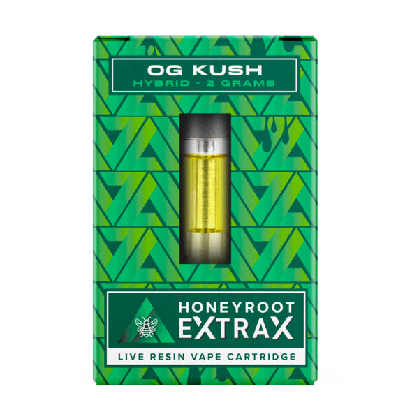 Honeyroot Extrax Live Resin Cartridges | 2 grams
