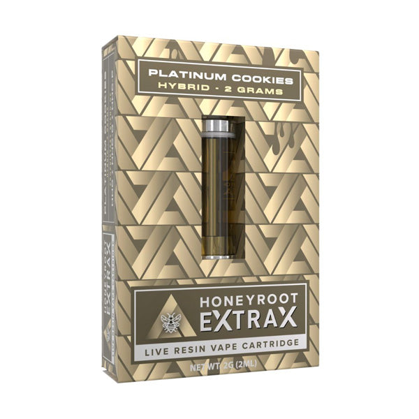 Honeyroot Extrax Live Resin Cartridges | 2 grams