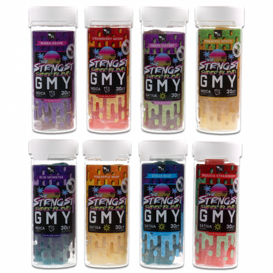 Agfn the Strongest Super Blend Gummies 6000mg | 30 Count Per jar