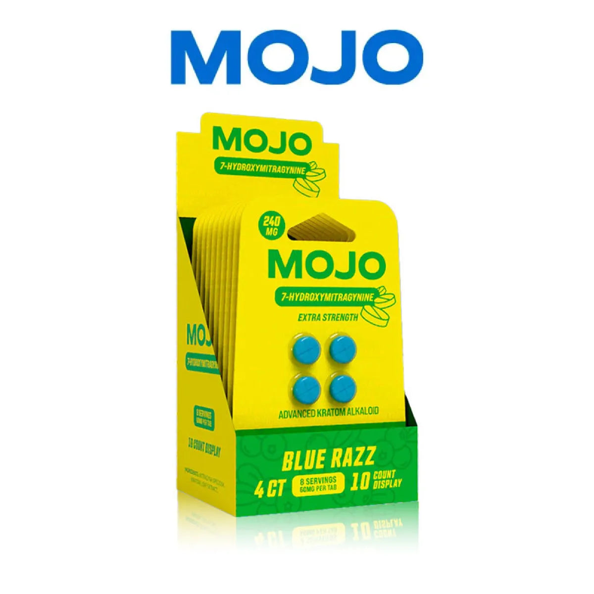 Mojo 7 Hydroxy Kratom Tablets 60mg 4ct
