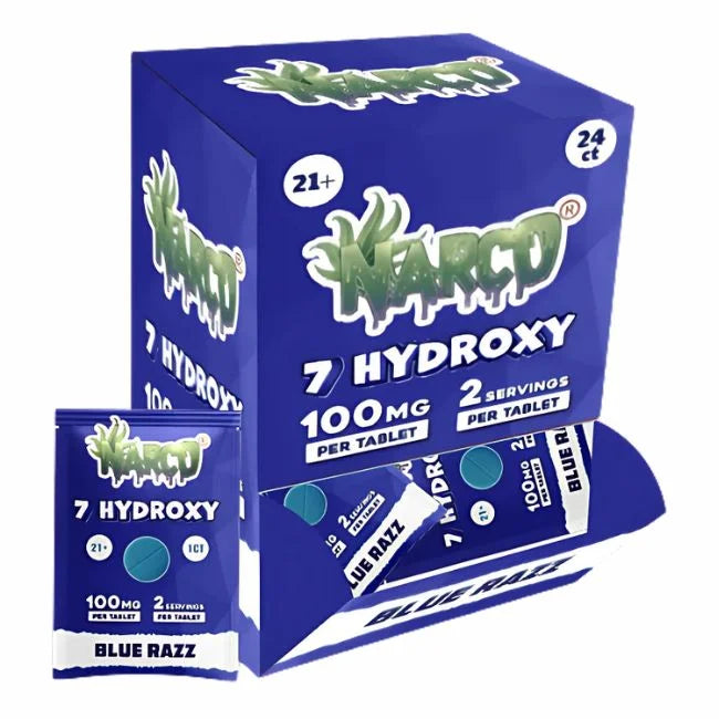 Narco 7 Hydroxy Kratom Tablets 1pk 100mg