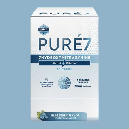 Pure 7 Hydroxy Tablets 20mg 3Pk 60mg total