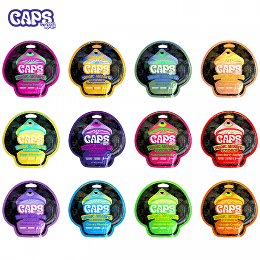 Caps Mushroom Gummies 5000mg | 5 Count per Pack