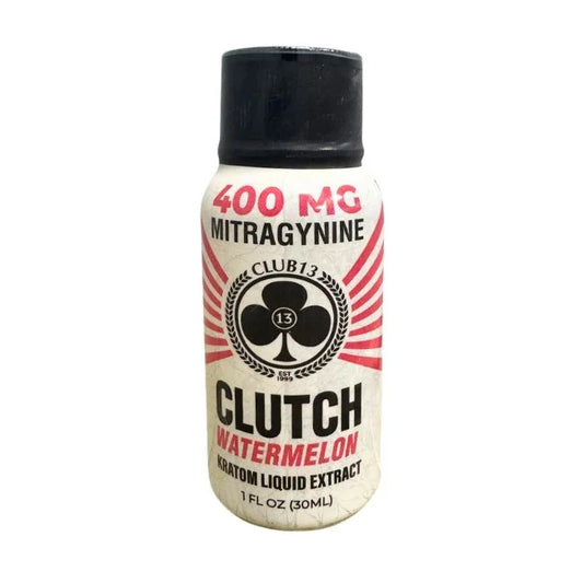 Club13 Clutch Kratom Liquid Extract Shot 400mg MIT 30ml