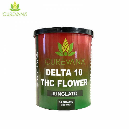 Curevana Delta 10 Flower 14 Gram | 2000mg Per Jar