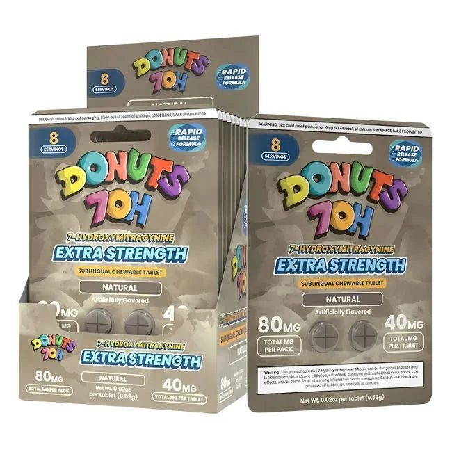 Donuts 7oh Hydroxy Extra Strength 40mg per tablet 2pk