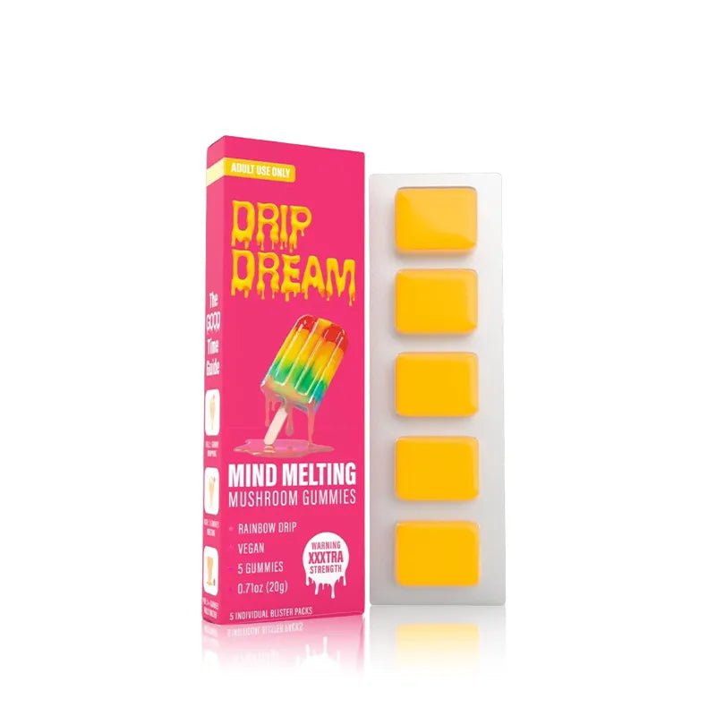Drip Dream Mind Melting Mushroom Gummies 5ct