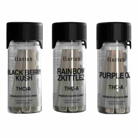 Flurish THCA Delta Pre Rolls | 1/2 Grams