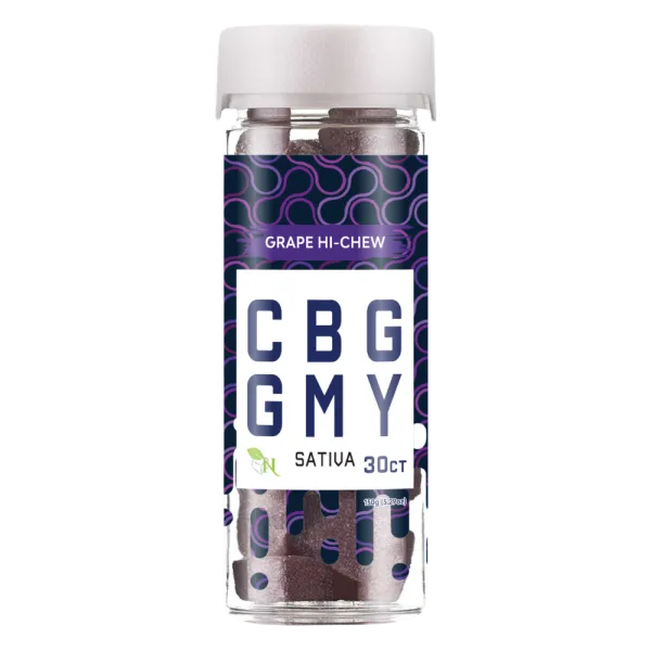 GMY CBG Gummies | 30 Gummy's per Jar - 1500mg CBG