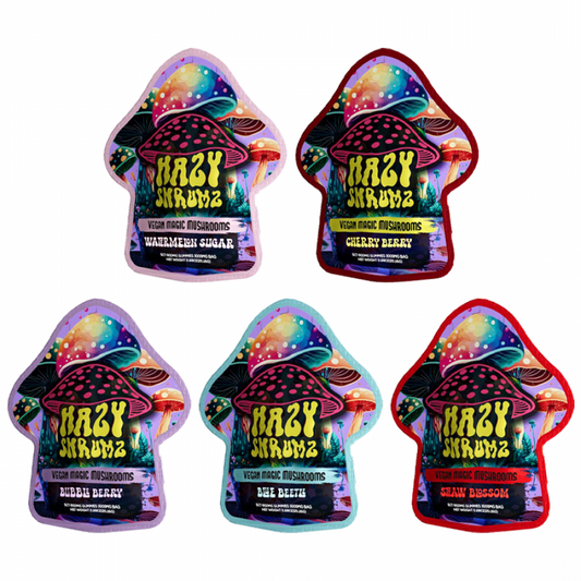 Hazy Shrumz Vegan Magic Mushroom Gummies 3000mg | 5 Count Per Pack