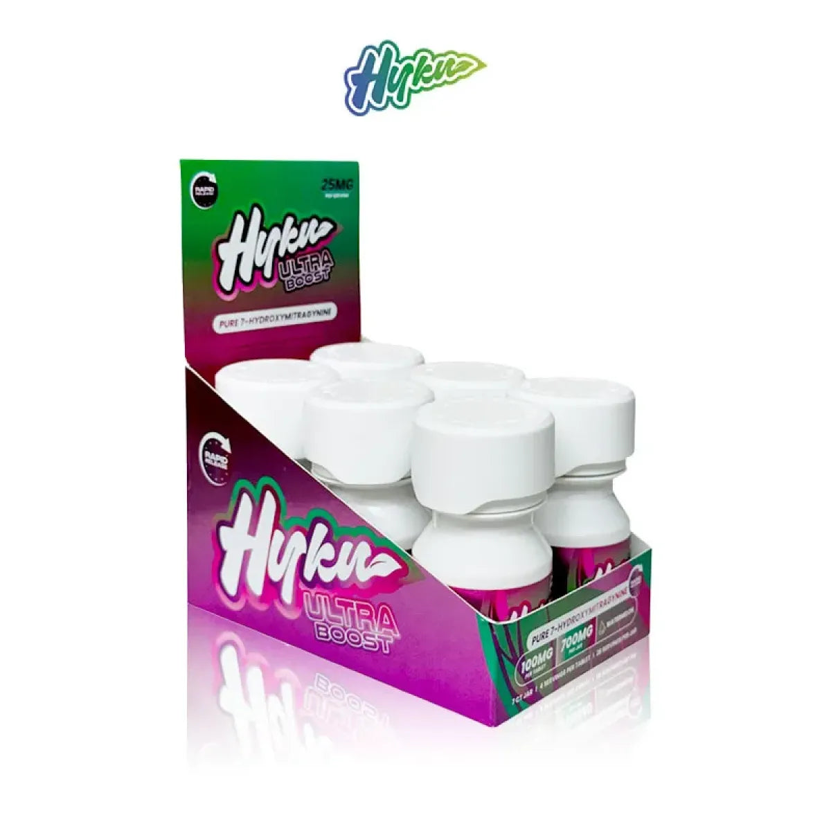Hyku Ultra Boost 7 Hydroxy Kratom Tablets 100mg 7ct