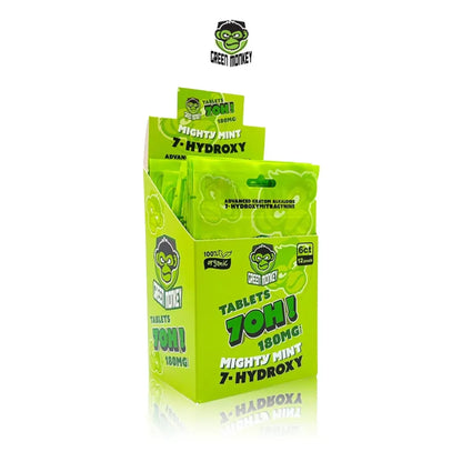 Green Monkey 7 Hydroxy Kratom Tablets 30mg 6ct