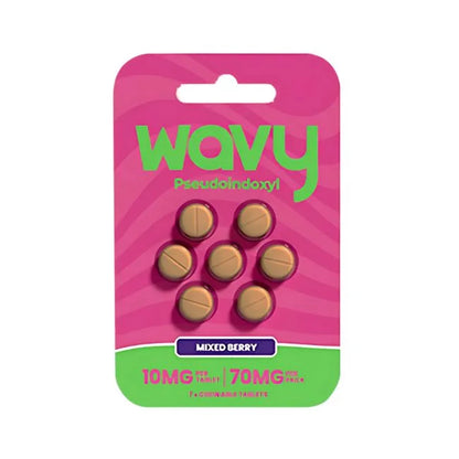 Wavy Pseudoindoxyl Kratom Tablet 10mg 7Pk