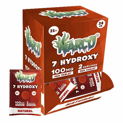 Narco 7 Hydroxy Kratom Tablets 1pk 100mg