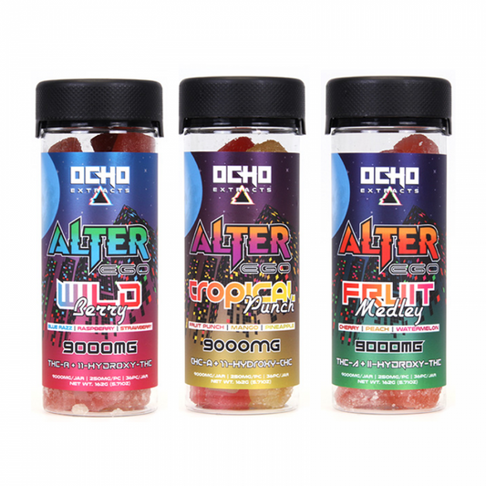 Ocho Extracts Alter Ego Gummies 9000mg | 36 Count per Pack