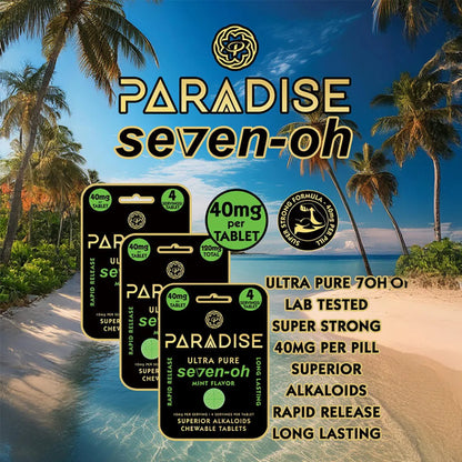 Paradise Kratom Tablets 40mg 1ct