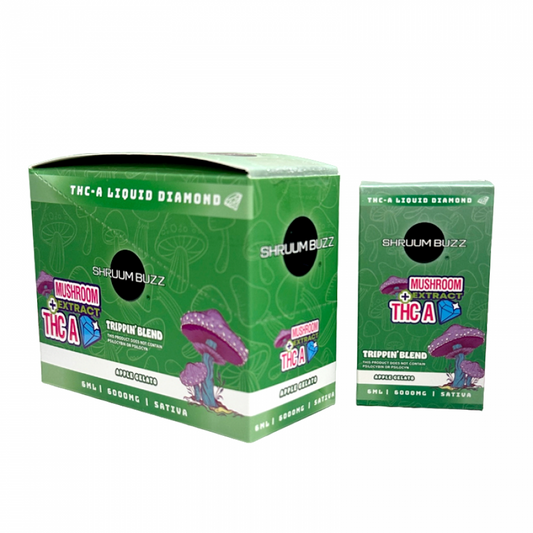 Shruum Buzz THCA + Mushroom Disposable Vape 6ml | 5 Count per Pack