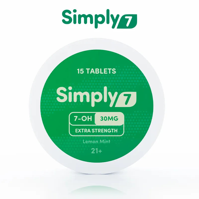 Simply 7 Kratom Tablets Hydroxy 30mg 15ct