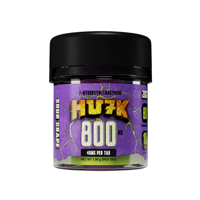 HU7K 7 Hydroxy Tablets Kratom 40mg 20ct Jar